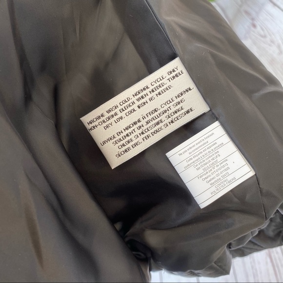 🌺VIA SPIGA ZIG-ZAG QUILTED CARGO JACKET NWT - Picture 8 of 11